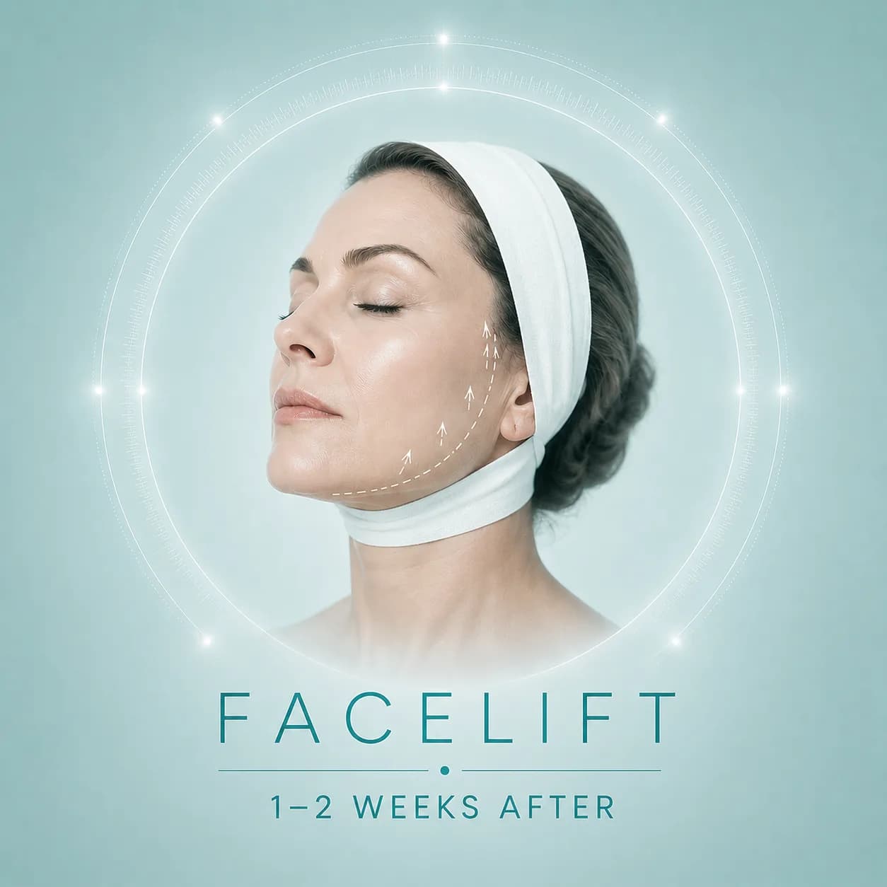 1–2 Week After Facelift Surgery