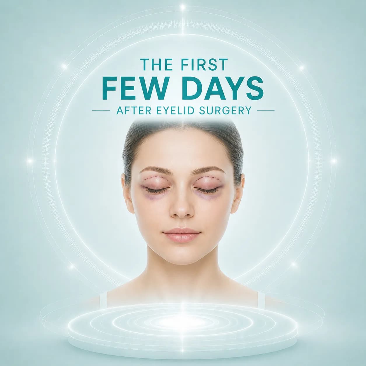 The First Few Days After Eyelid Surgery