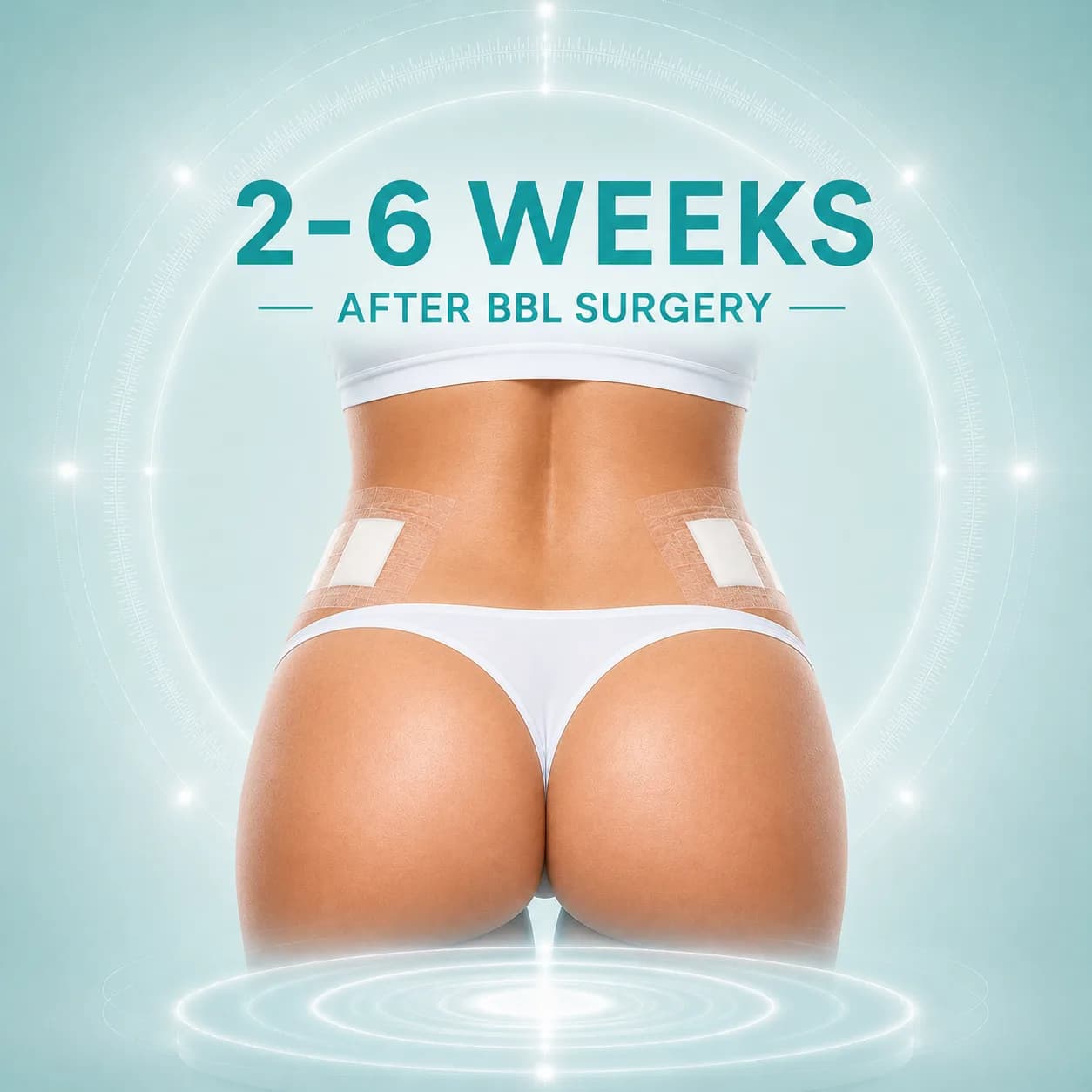 Weeks 2–6 After BBL Surgery